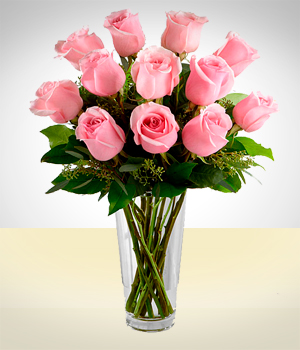 Da Internacional de la Mujer - Bouquet 12 Rosas